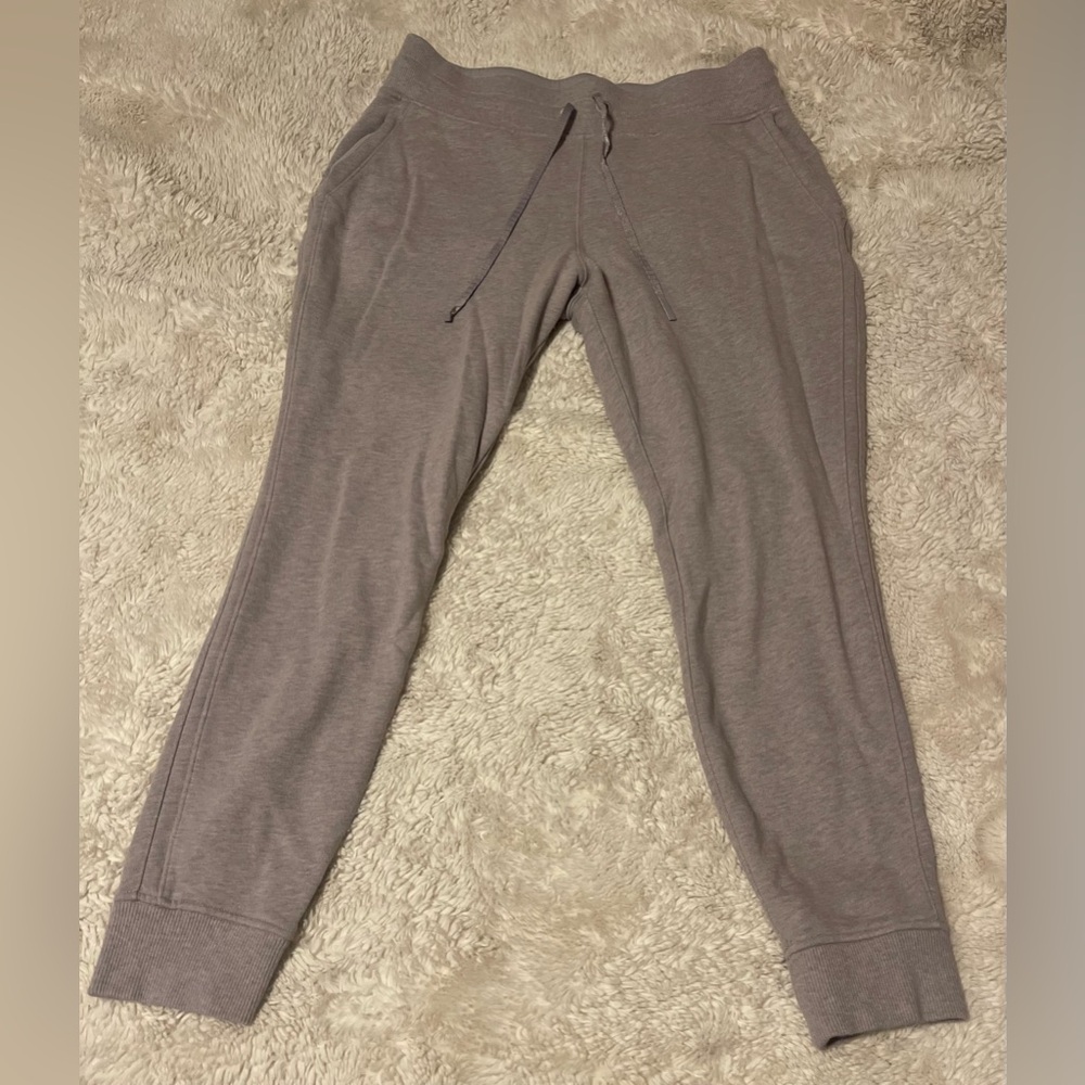 Lululemon Warm Down Jogger II Pants Heathered Iced Iris Purple Size 10